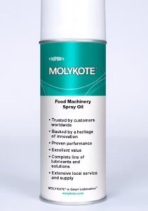 Mô tả Molykote Spray Oil Food Grade – Dầu bôi trơn dạng phun cho ngành thực phẩm