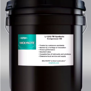 MOLYKOTE L-1232FM Synthetic Compressor Oil – Dầu máy nén khí tổng hợp