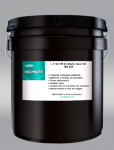 MOLYKOTE L-1122FM Synthetic Gear Oil – ISO 220 – Dầu bánh răng tổng hợp
